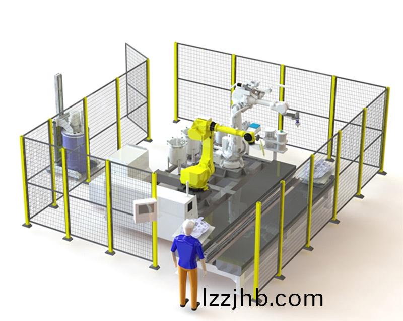 多工位(wei)自動流水線塗膠工作站