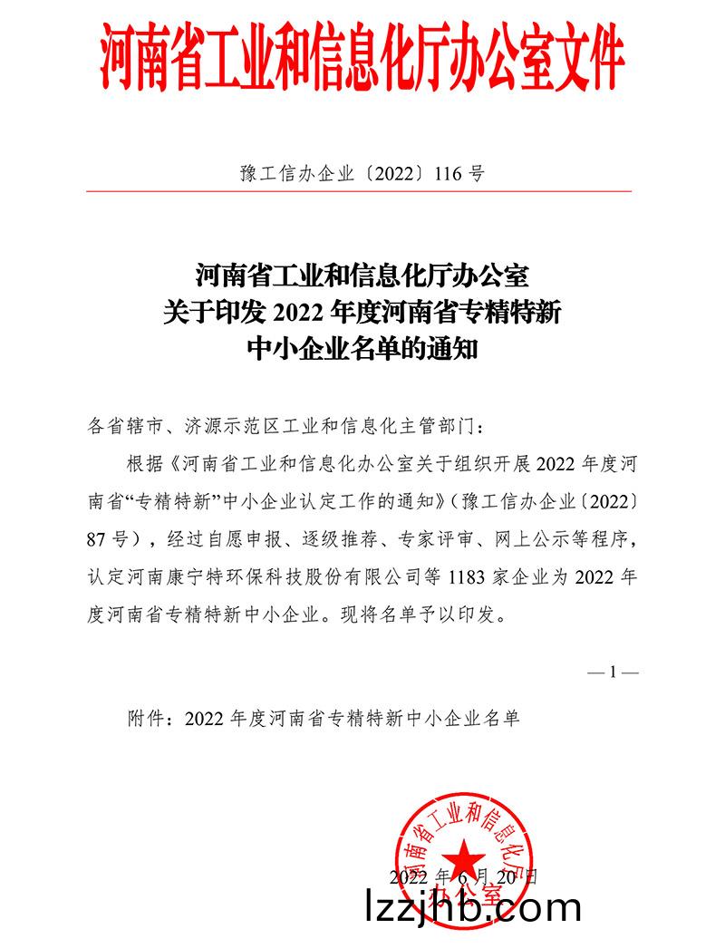 2022年度省專精特新認定文件-1